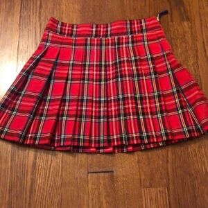JCREW plaid skirt